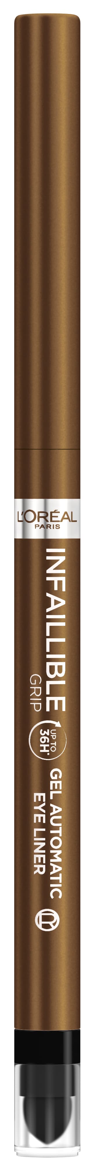 L'Oréal Infaillible - Grip Gel Automatic Eyeliner 12 Bronzed Espresso