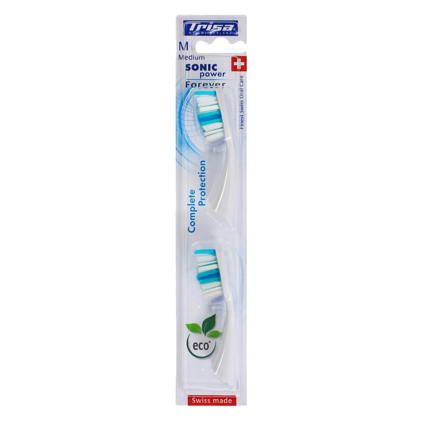 Trisa Oral Care - Ersatzset Complete Protection Sonic Power Medium