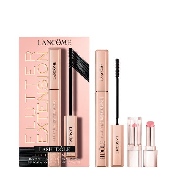 Lash Idôle - Flutter Extension Mascara Set (lash Idôle Flutter Ext 01 + Lip Idole Butterglow 10)