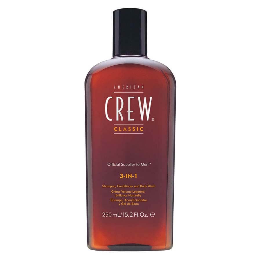 Crew Hair & Body Care - American Crew Classic 3-in-1 Shampoo, Conditioner & Body Wash