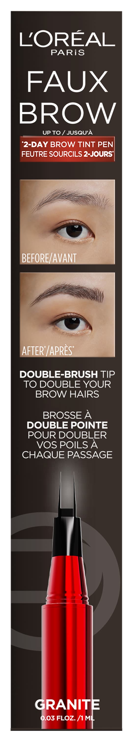 L'Oreal Cosmetics - Infaillible Faux Brow Augenbrauenstift Granite