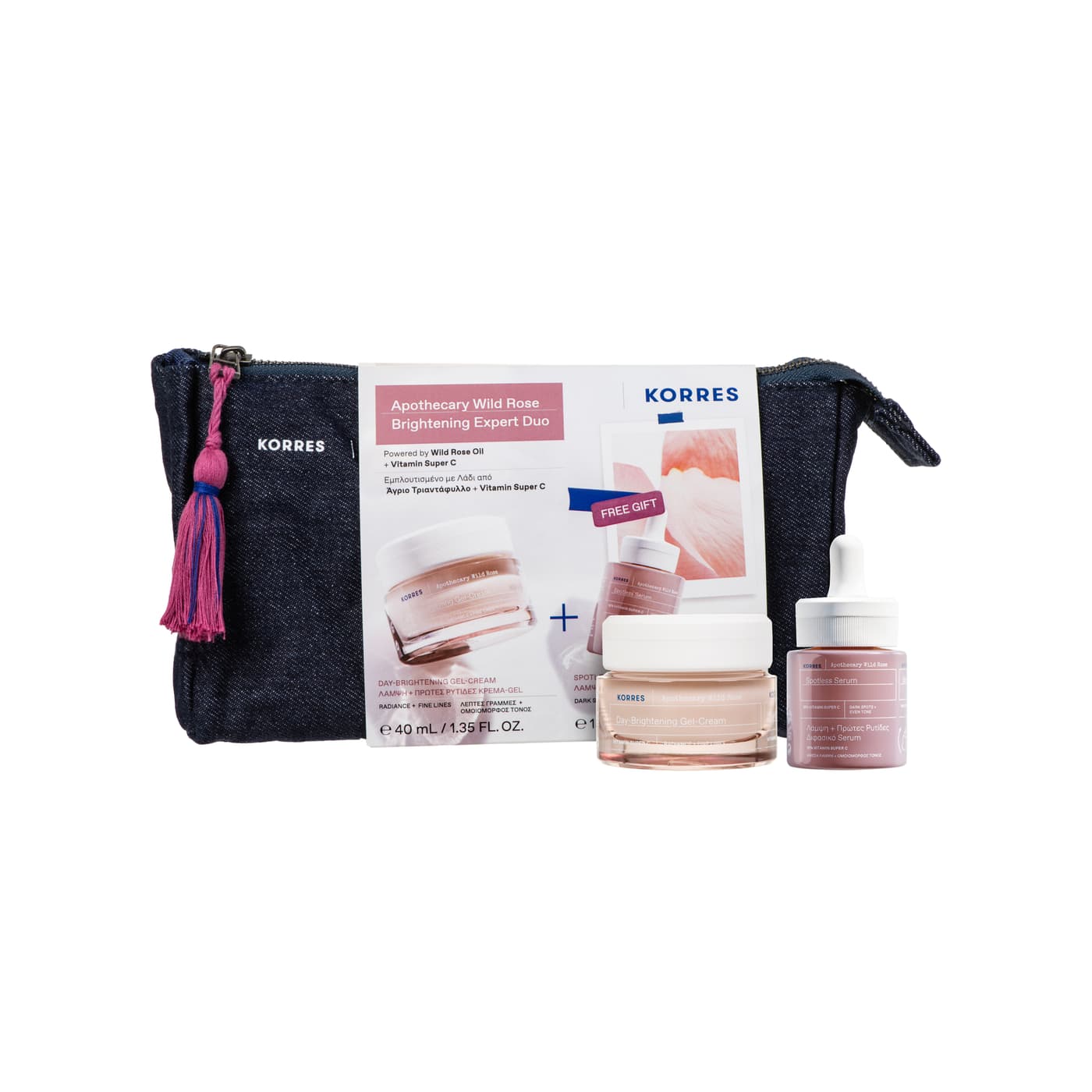 Korres Care - Apothecary Wilde Rose Strahlender Teint - Expert Duo