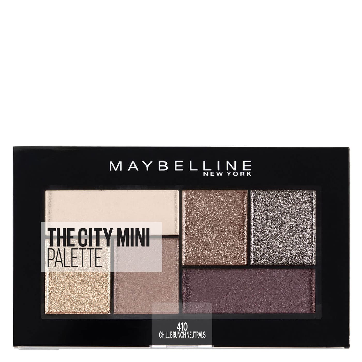 Maybelline NY Eyes - City Mini Lidschatten Palette 410 Chill Brunch Neutrals