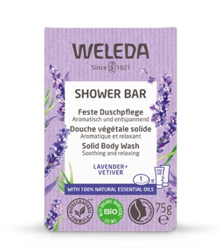 Weleda - Feste Duschpfl. Lavender&Vetiver