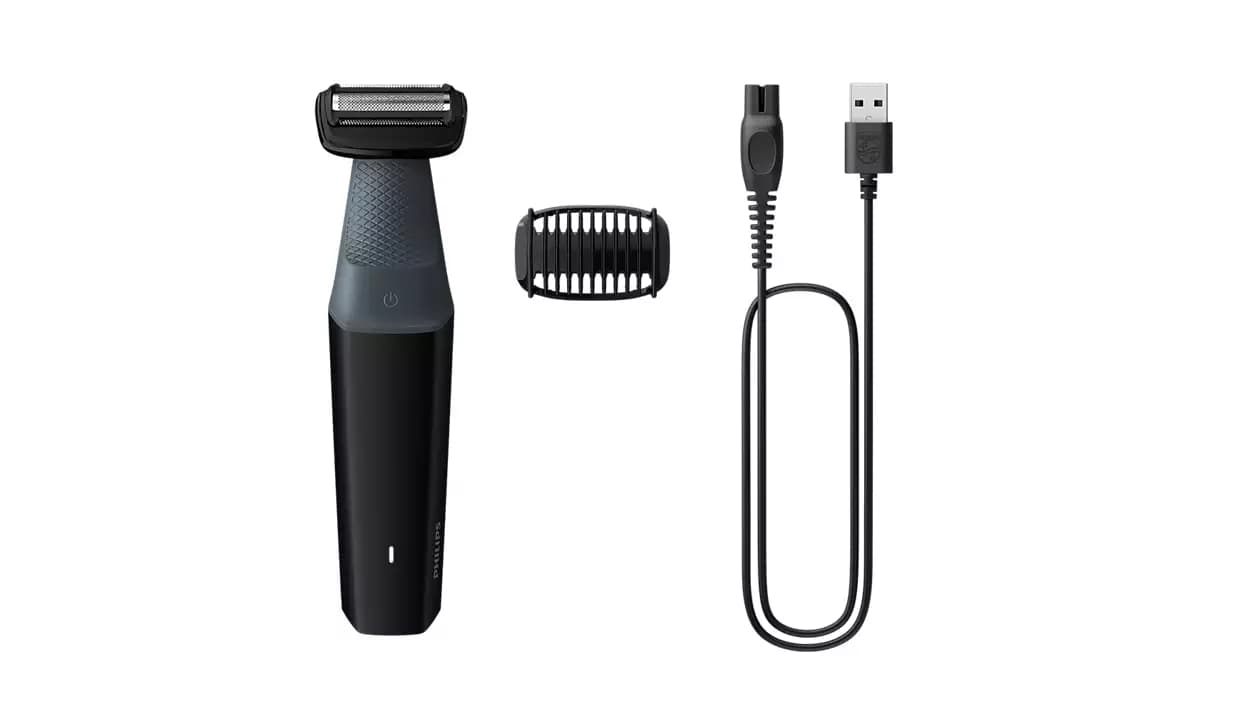 Philips BODYgroom - Series 3000 Wasserfester Trimmer Für Körper Und Intimbereich Bg3017/01