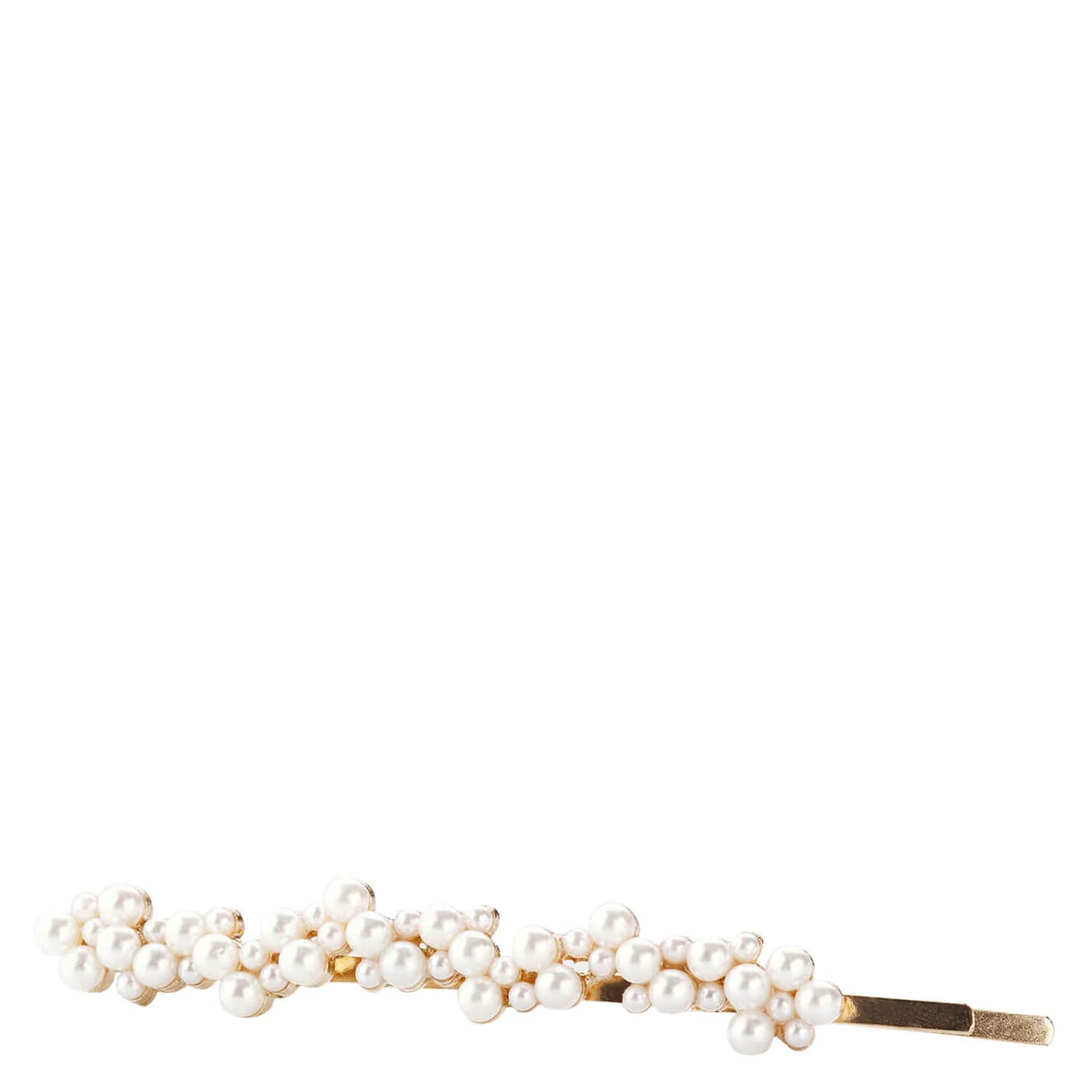 Corinne World - Hair Slider Pearls Gold