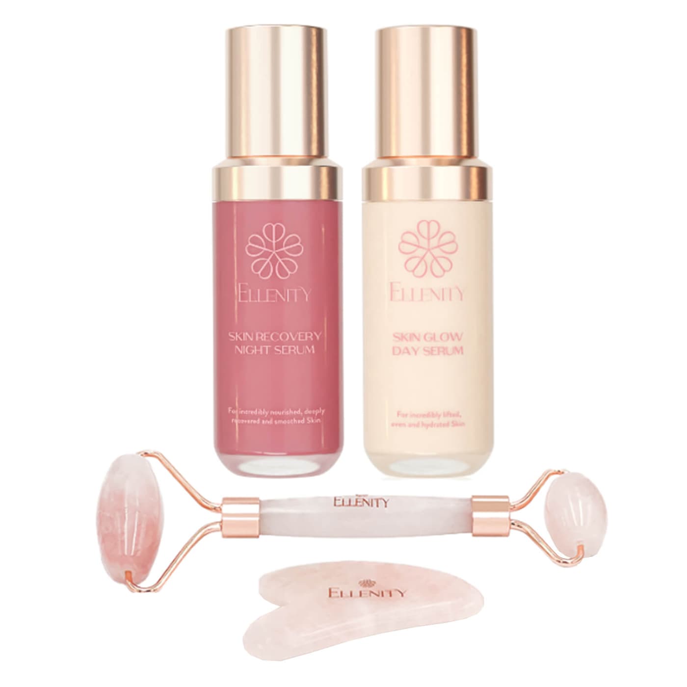 ELLENITY - Hyaluron Booster Rose Quartz Set