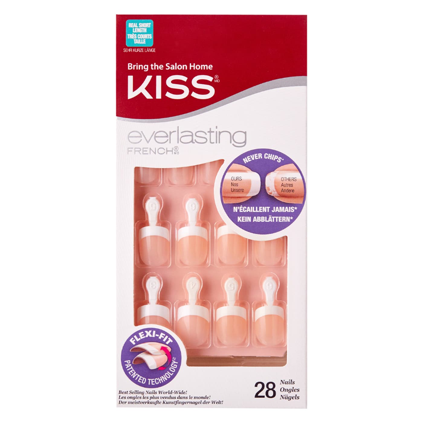 KISS Nails - Everlasting French Nail Endless