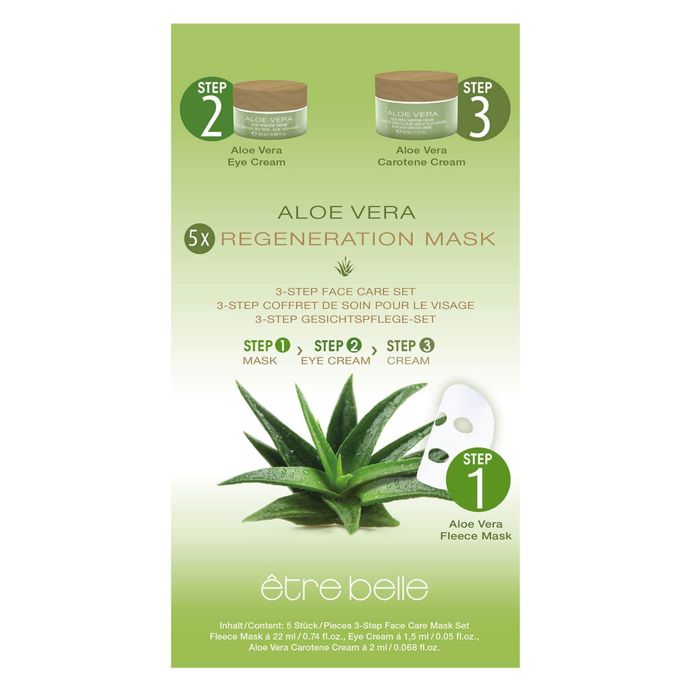 être belle - Aloe Vera Mask