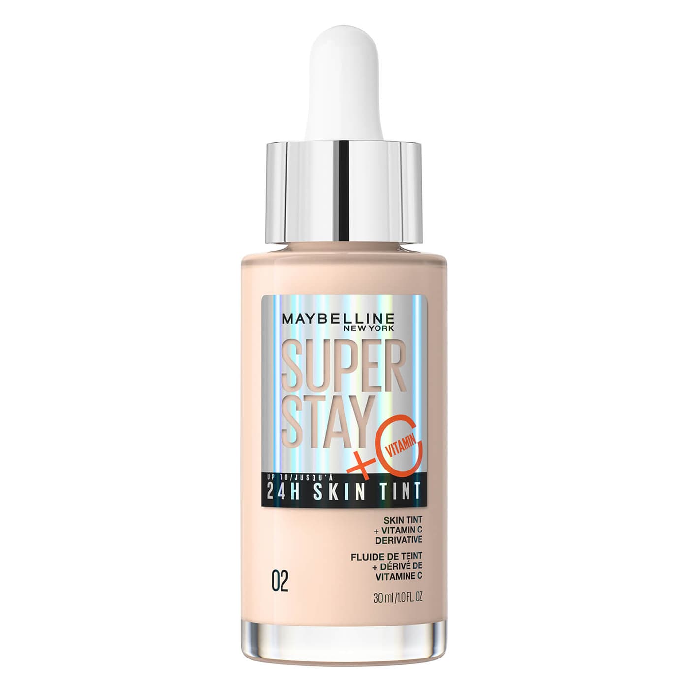 Maybelline NY Teint - Super Stay 24H Skin Tint Ivory 02