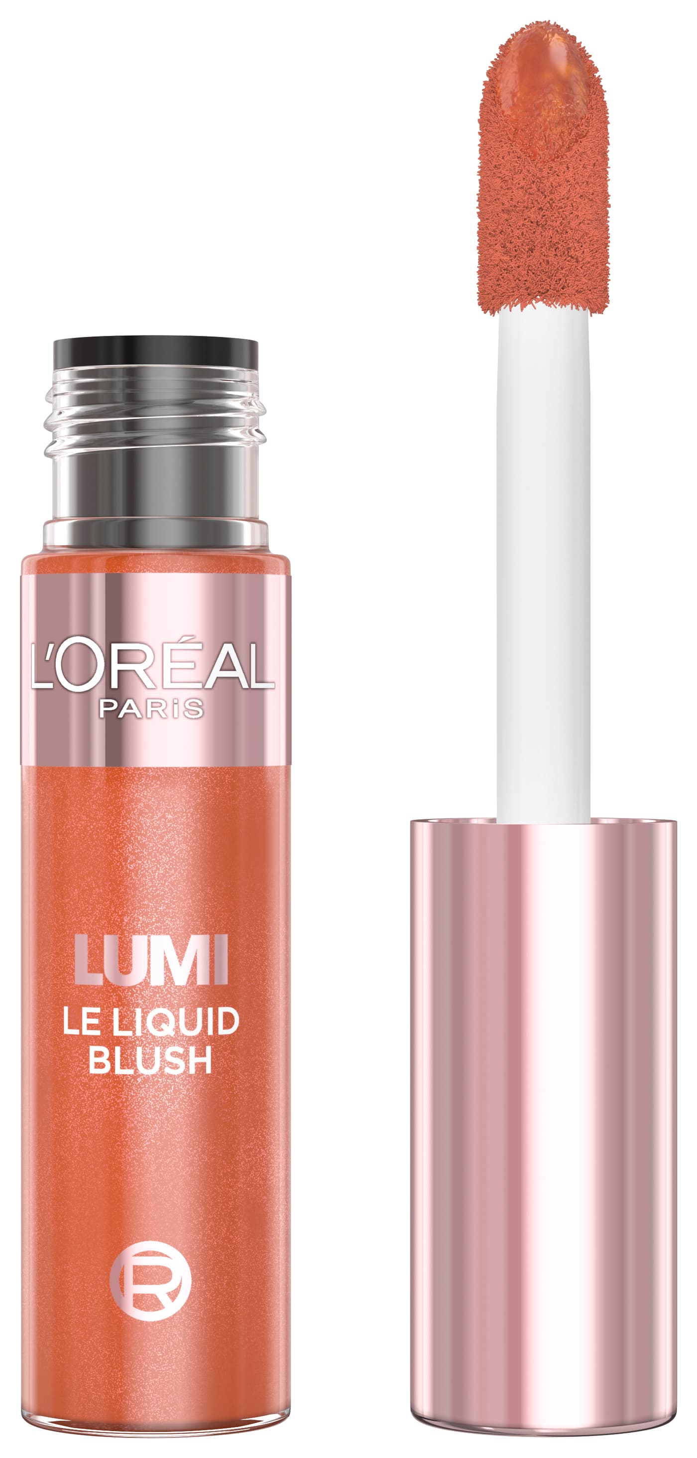 L'Oreal Cosmetics - Lumi Le Liquid Blush 627 Glowy Warm Peach