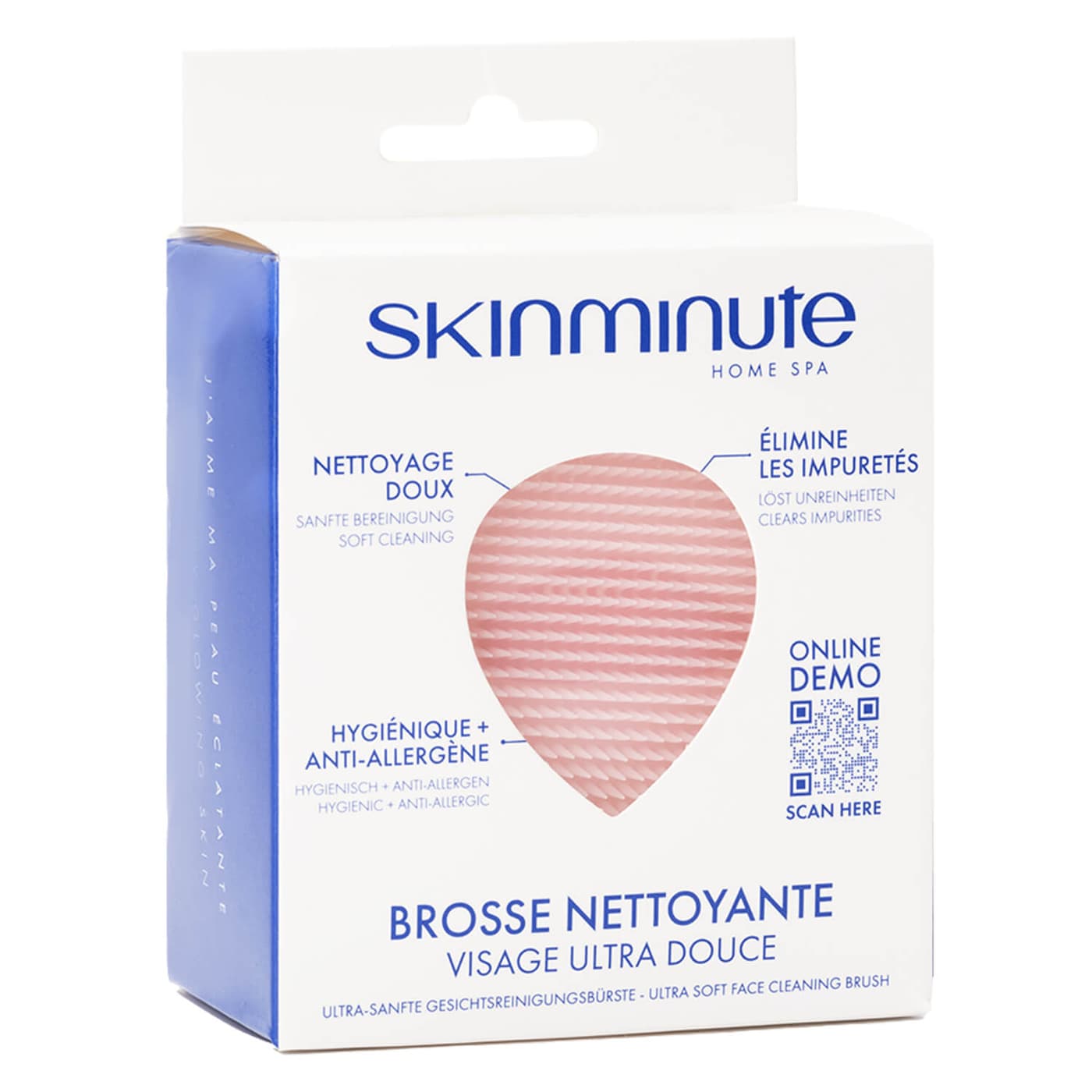 skinminute - Extra Weiche Gesicht-Reinigungsbürste