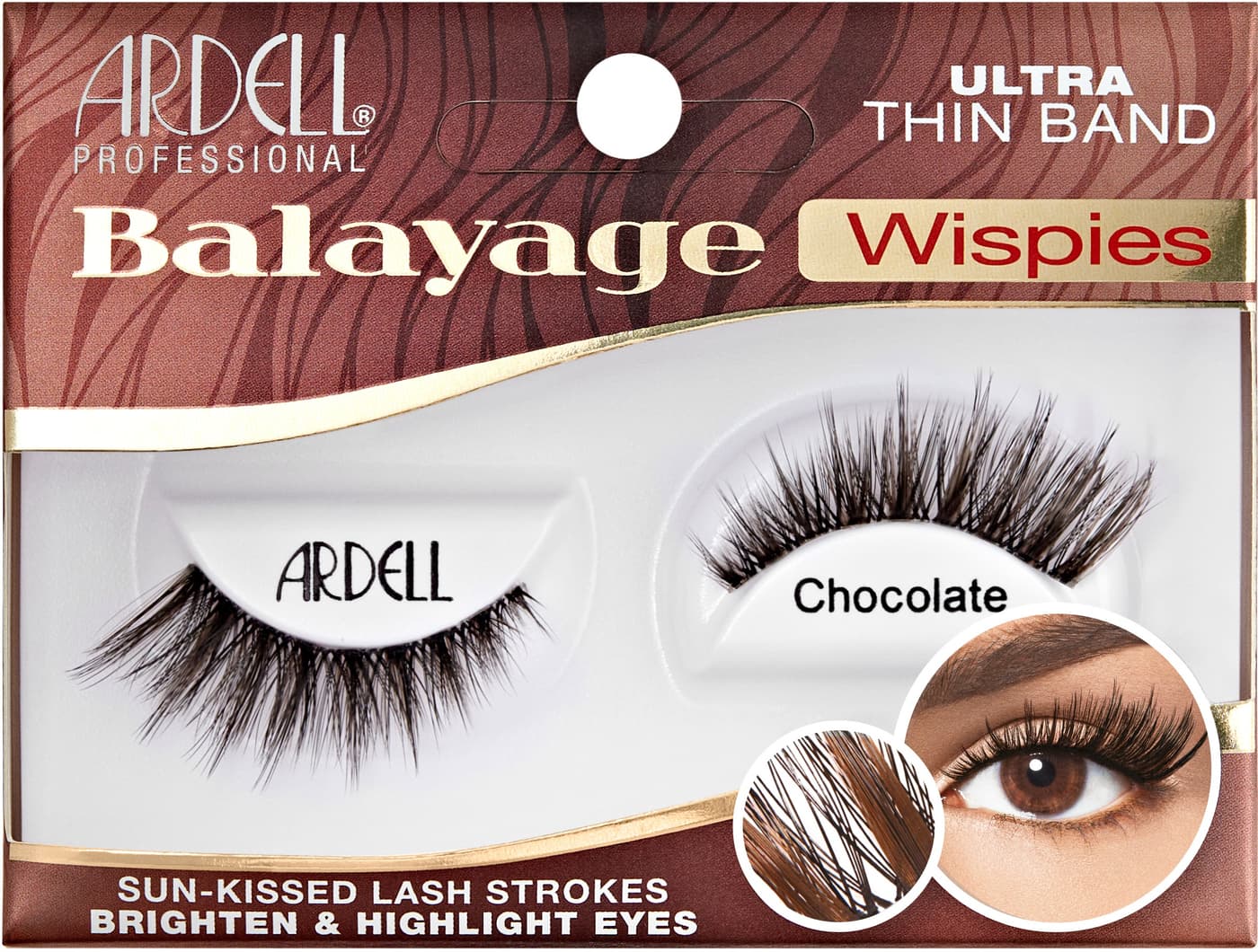Ardell False Lashes - Balayage Wispies Chocolate