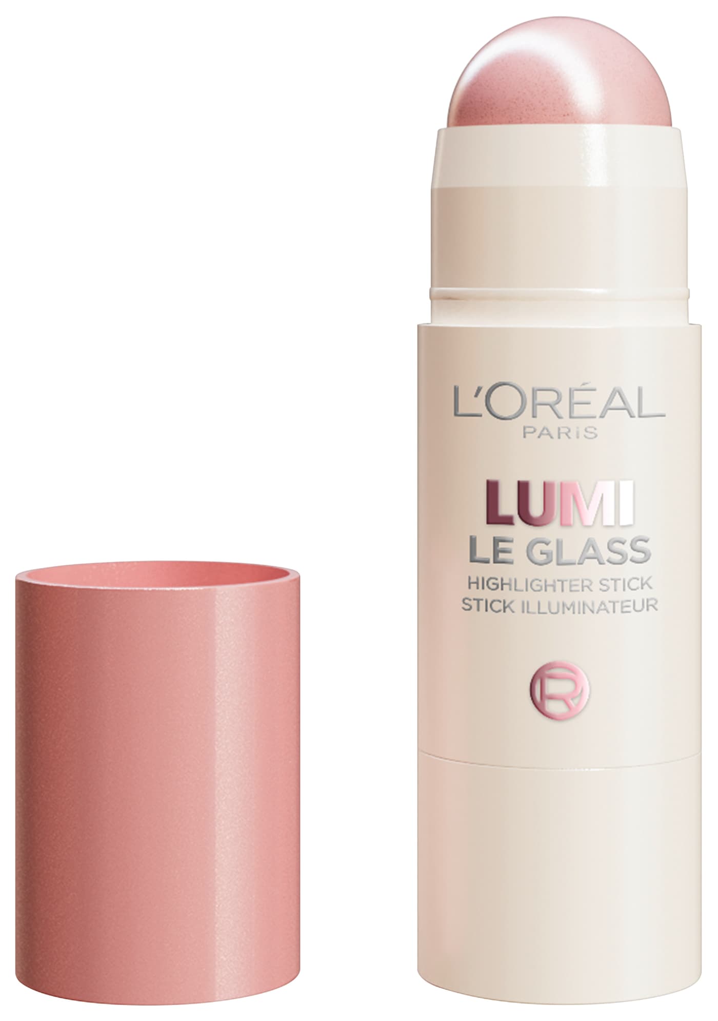 L'Oreal Cosmetics - Lumi Le Glass Highlighter Stick 620 Pink Ballet