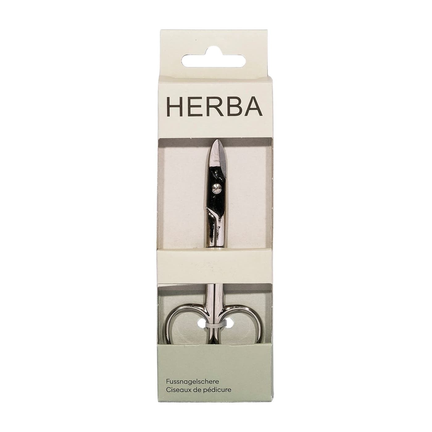 Herba - Fussnagelschere vernickelt