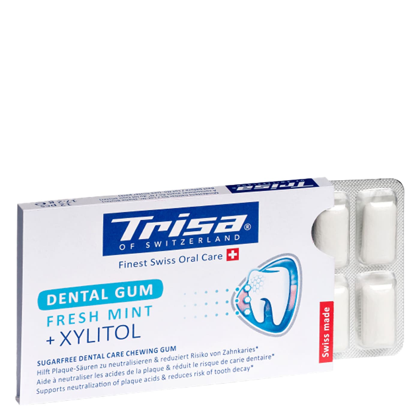 Trisa Oral Care - Dental Gum Fresh Mint
