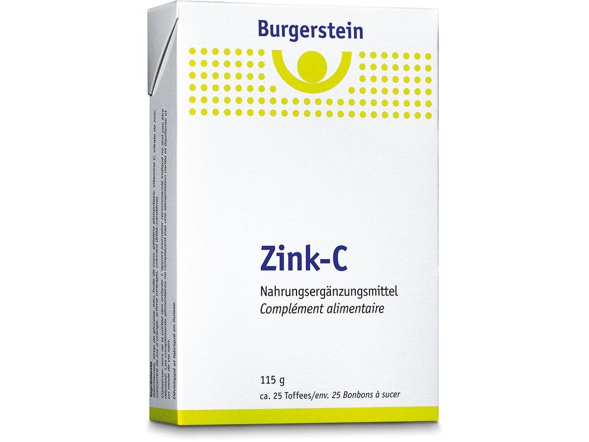 Burgerstein - Zink-c 5 Mg Toffees