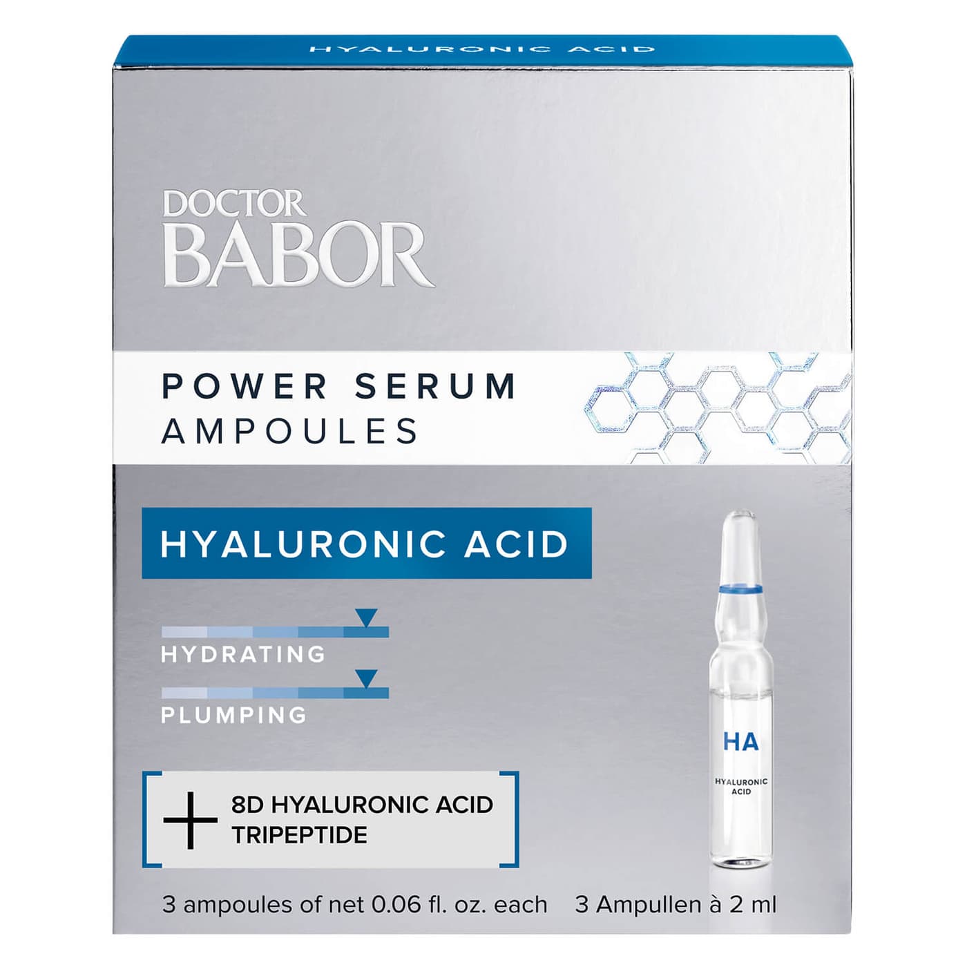 DOCTOR BABOR - Power Serum Ampoules Hyaluronic Acid