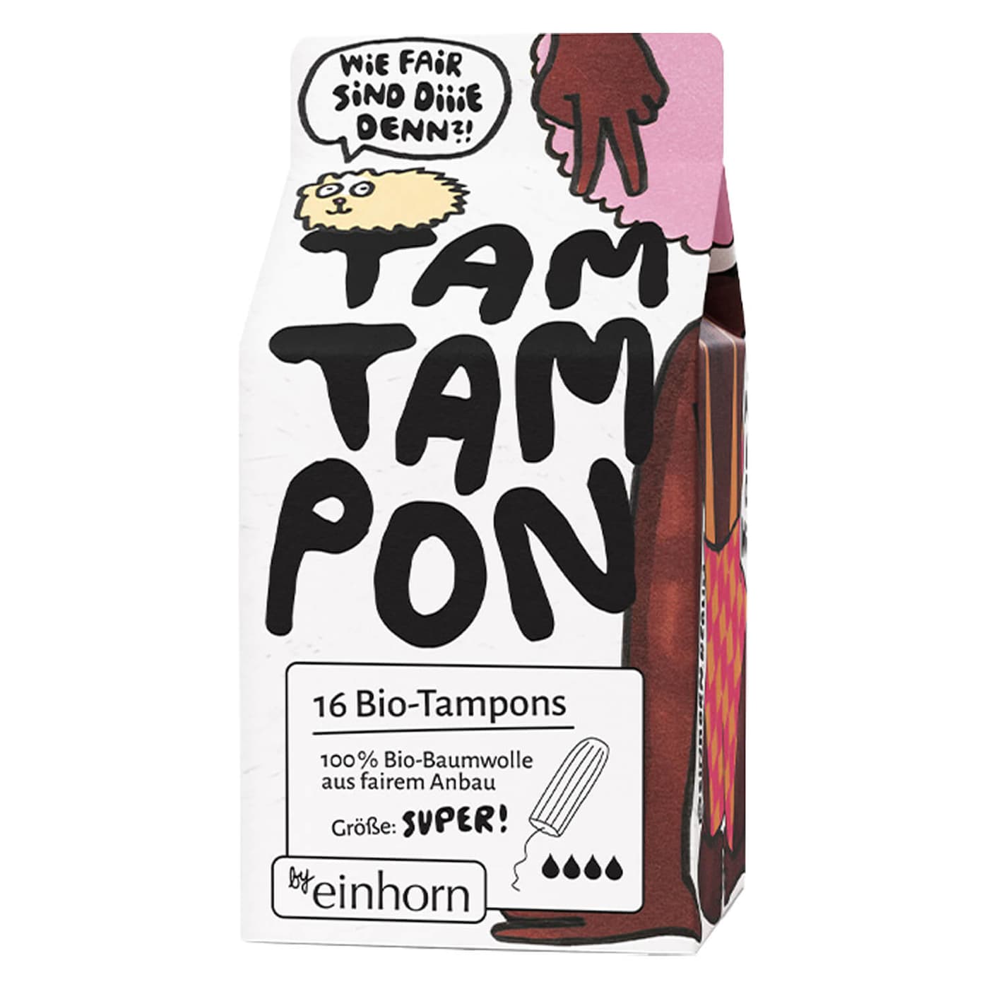 einhorn - Bio-TamTampon Super