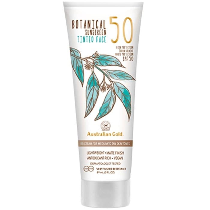 Australian Gold - SPF 50 Botanical tinted face medium