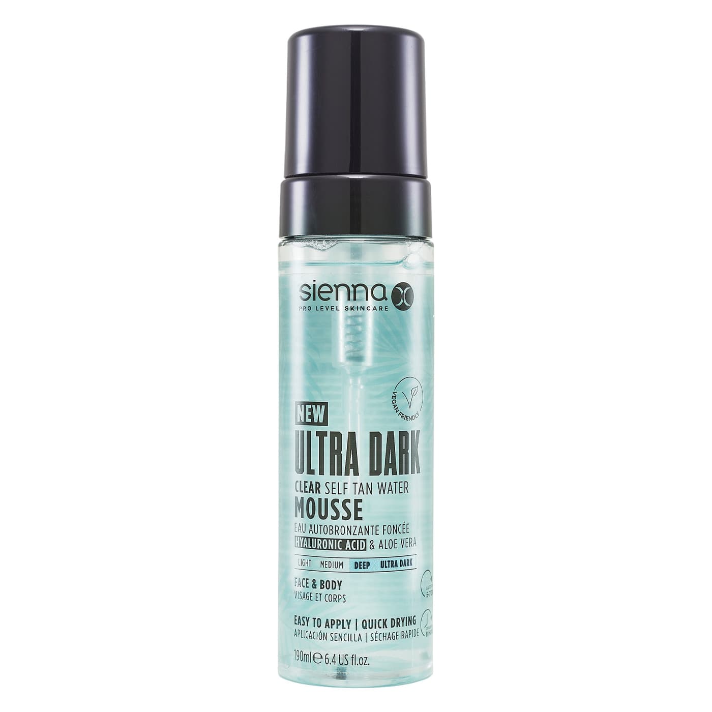 sienna x - Ultra Dark Clear Self Tan Water Mousse