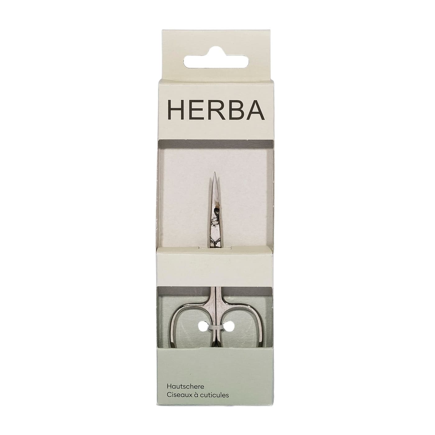 Herba - Hautschere vernickelt