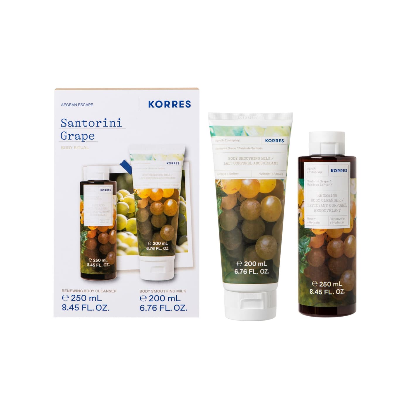 Korres Care - Santorini Grape Körperpflegeritual-set