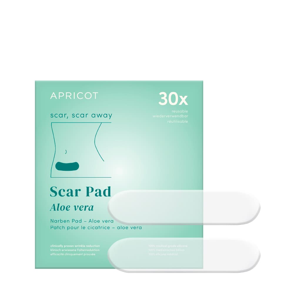 Apricot - Wiederverwendbares Narben Pad Scar Scar Away - 2 Stk.