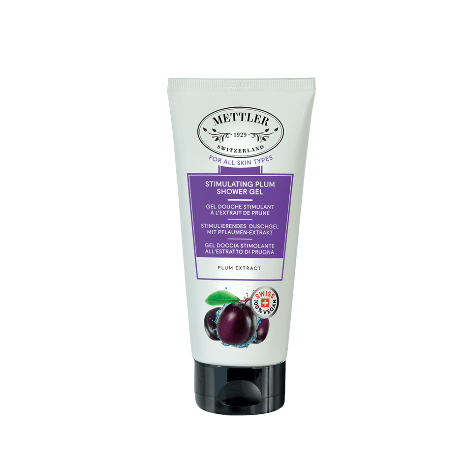 Natürliche Fruchtextrakte Linie - Stimulierendes Duschgel mit Pflaumen Extrakt