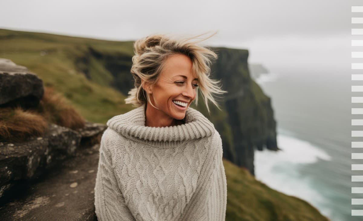 Scandinavian Hairline - wie von der Sonne geküsst