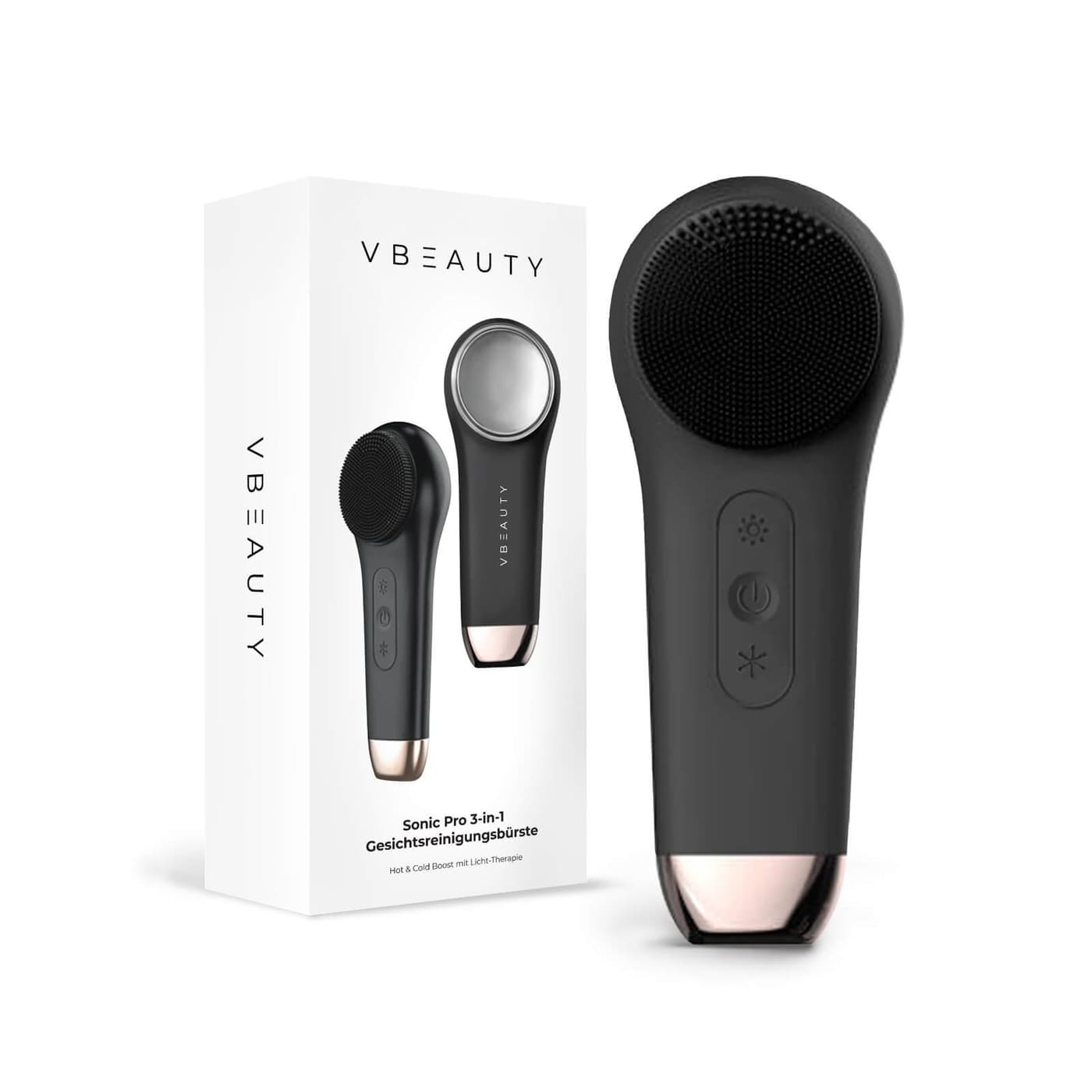 VBEAUTY Tools - Sonic Pro 3-in-1 Gesichtsreinigungsbürste
