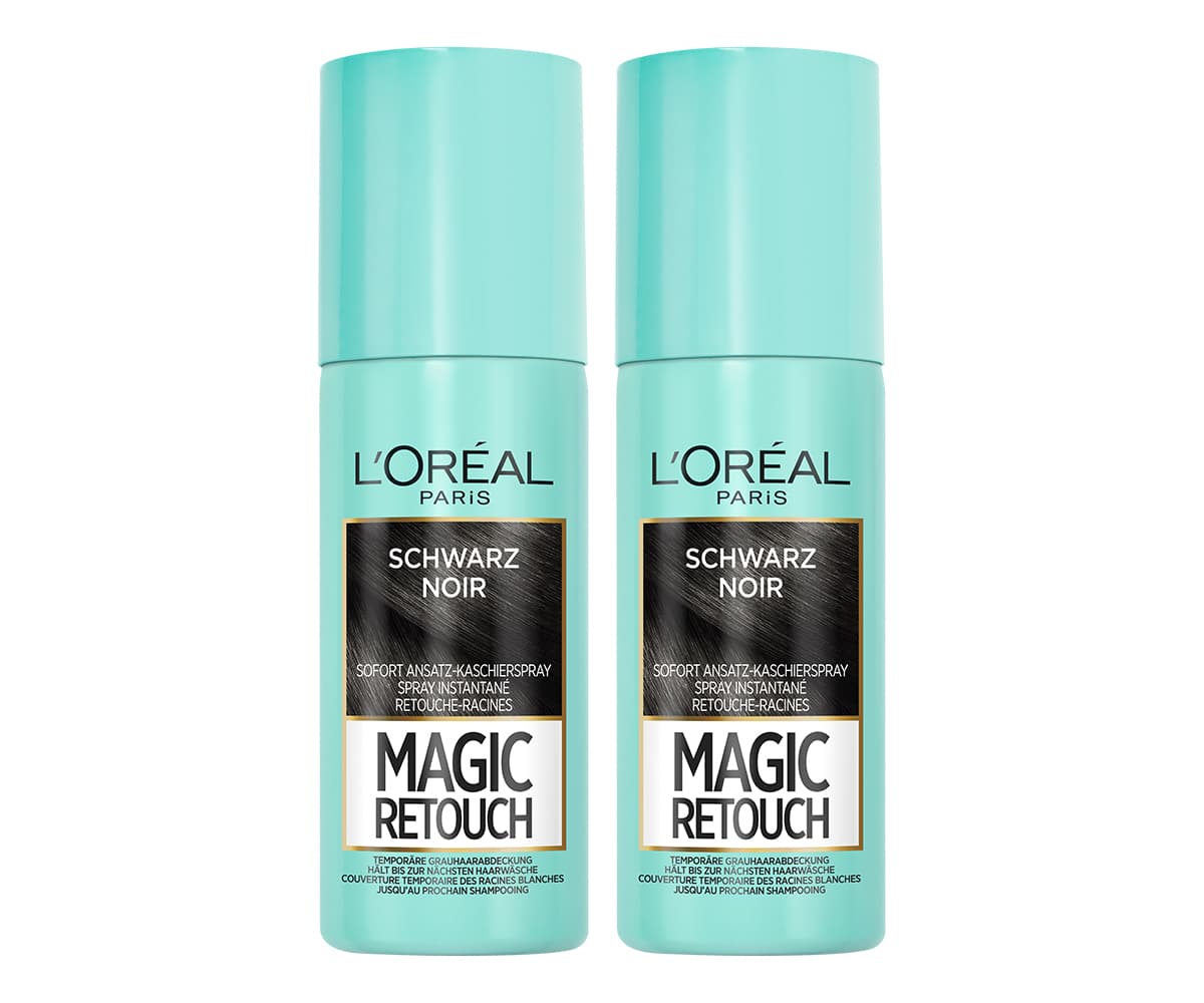 LOréal Magic Retouch - Permanent Schwarz Duo