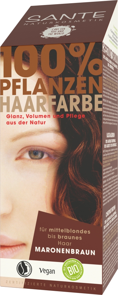 Produktbild von Sante - Pflanzenhaarfarbe Maronenbraun