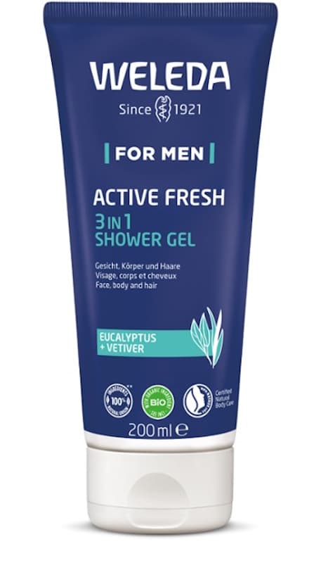 Weleda - For Men Aktiv Fresh Duschgel3in1