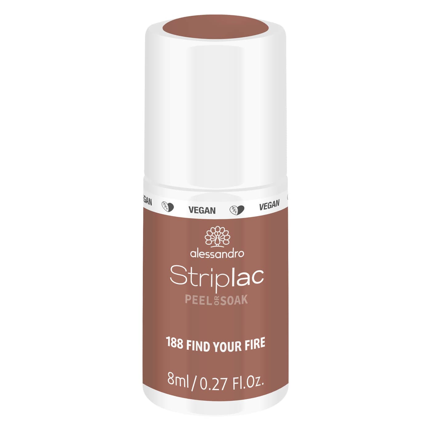 Striplac Peel or Soak - 188 Find your Fire