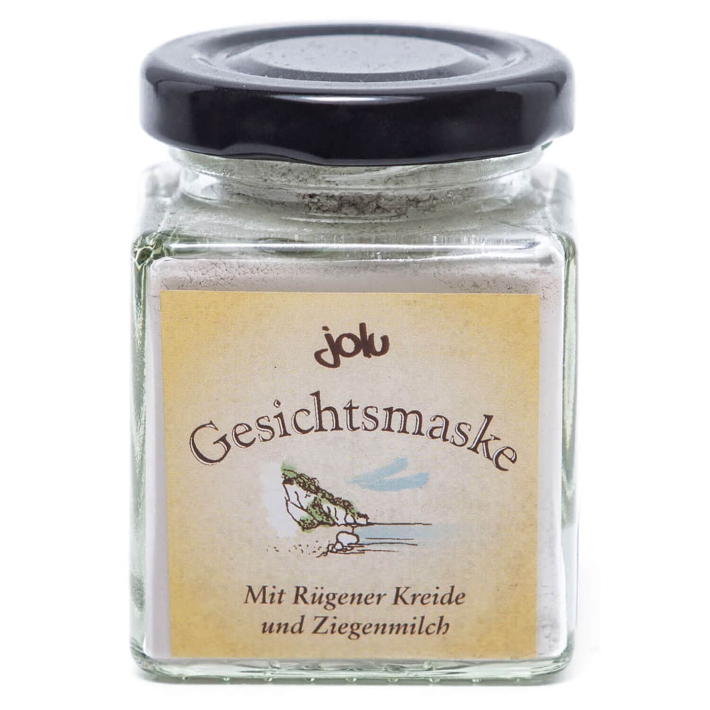 jolu - Gesichtsmaske Kreide und Ziegenmilch
