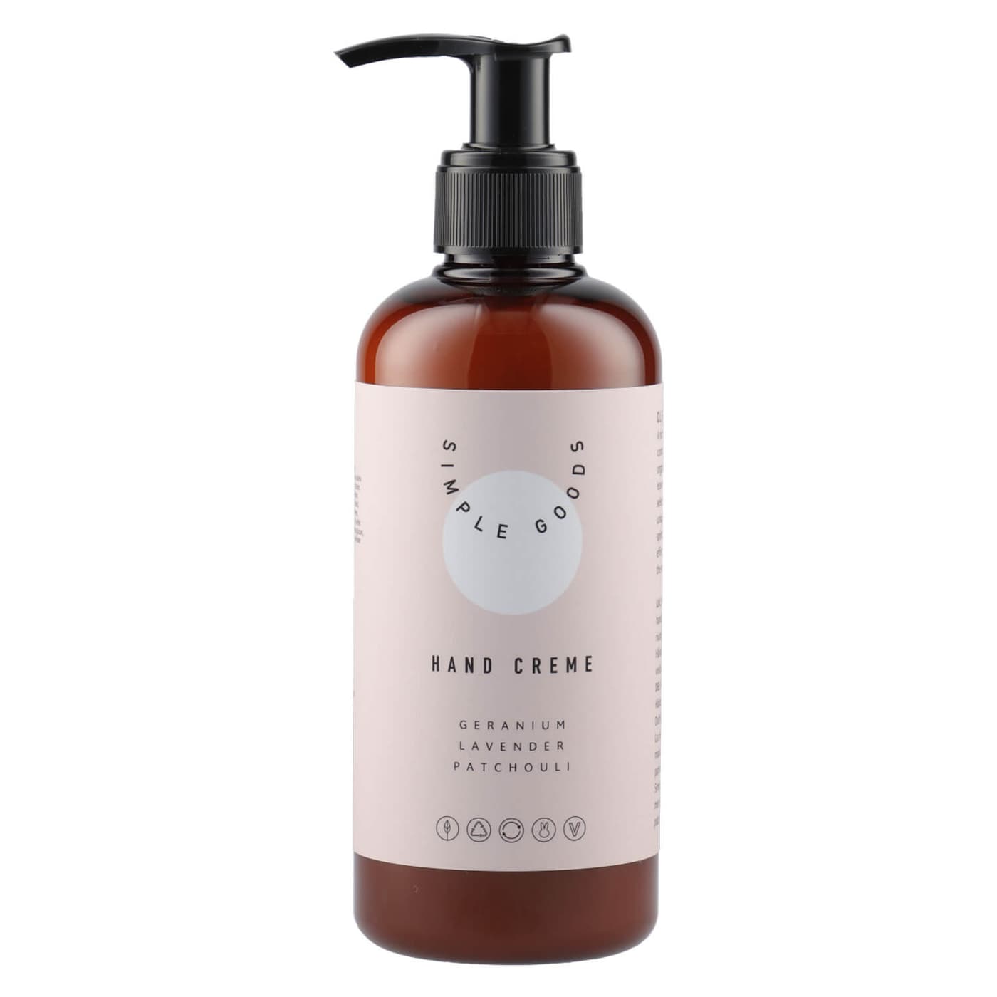 SIMPLE GOODS - Hand Cream Geranium Lavender Patchouli