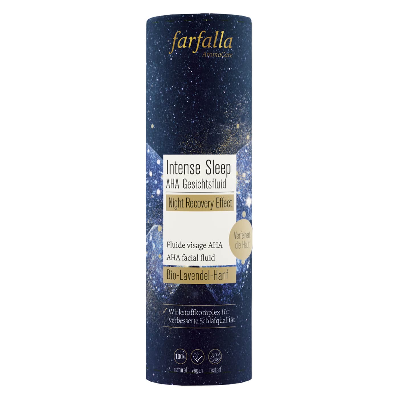 Farfalla Care - Intense Sleep AHA Gesichtsfluid Night Recovery Effect