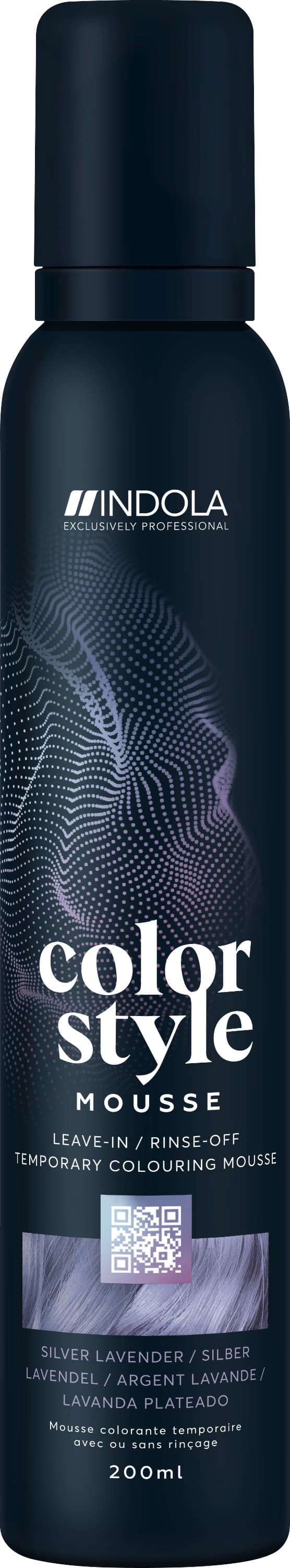 Indola Color - Color Style Mousse Silver Lavender