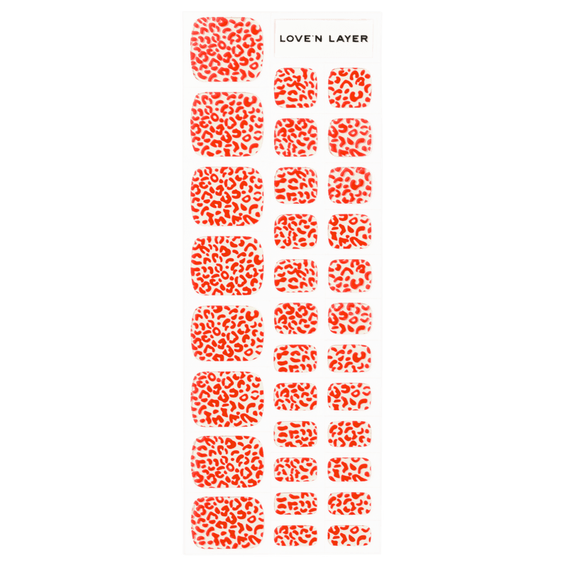 LoveNLayer - Leo Toe Grape Red