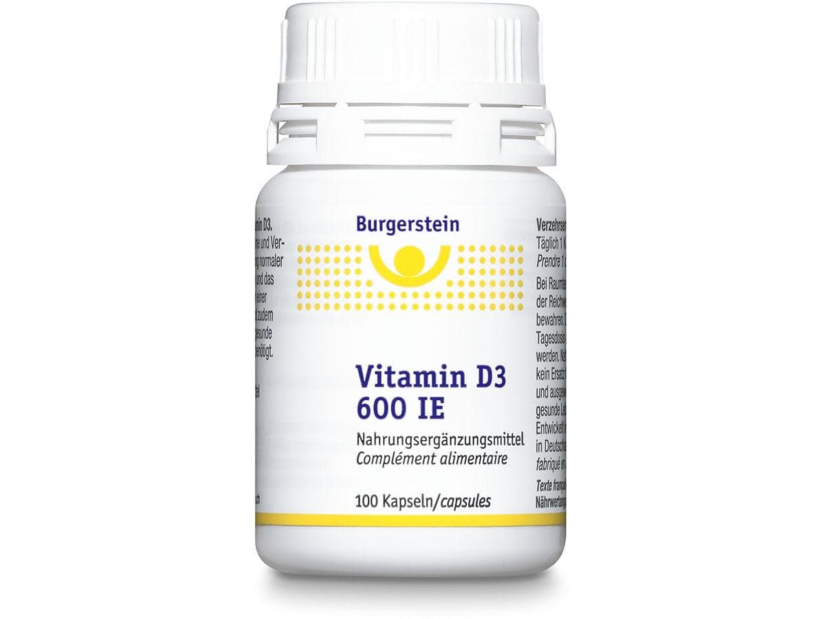 Burgerstein - Vitamin D3 600 Ie