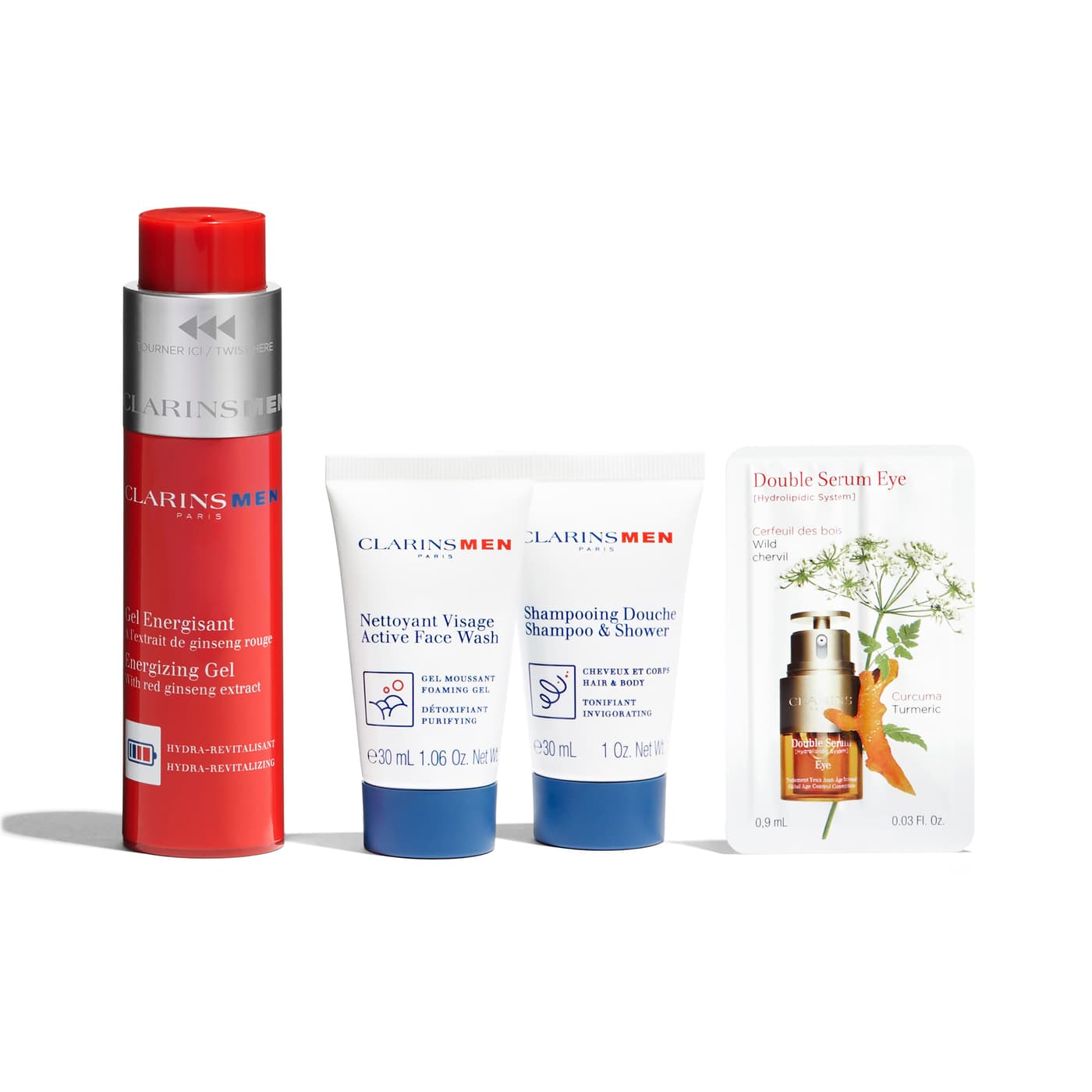 Clarins Men - Cleansing & energizing essentials