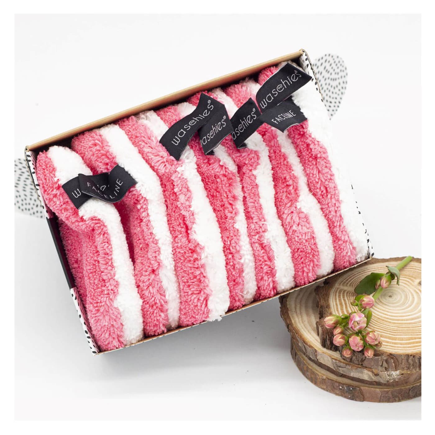 Waschies Faceline - Abschminkpads & Waschpads Pink Special-Edition