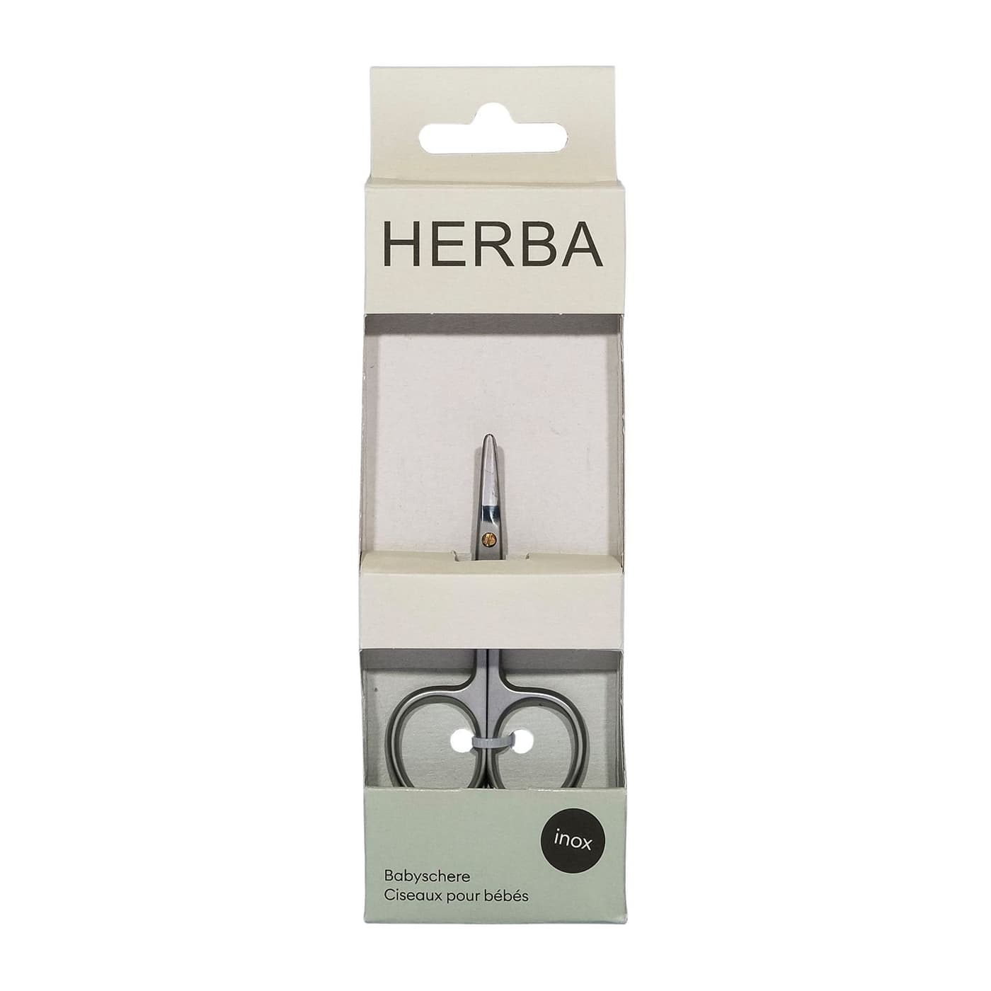 Herba - Babyschere Inox