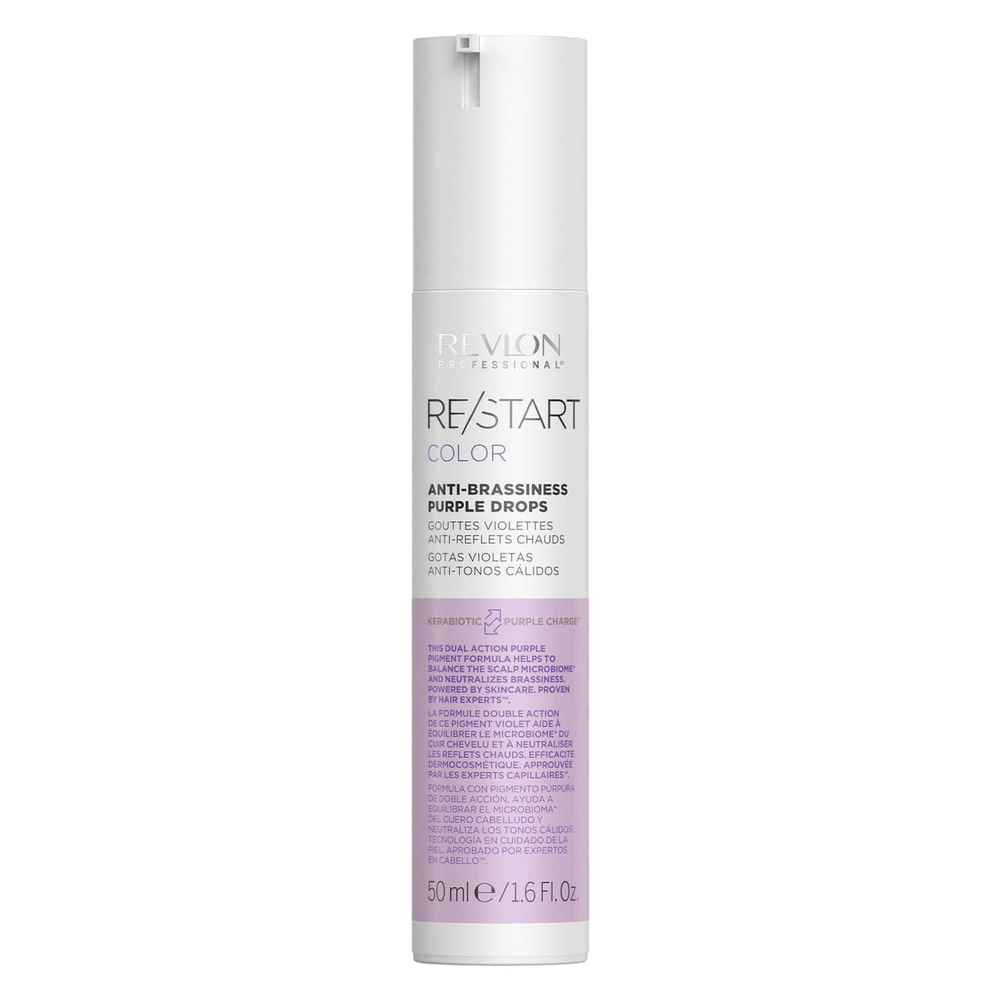 RE/START COLOR - Anti-Brassiness Purple Drops