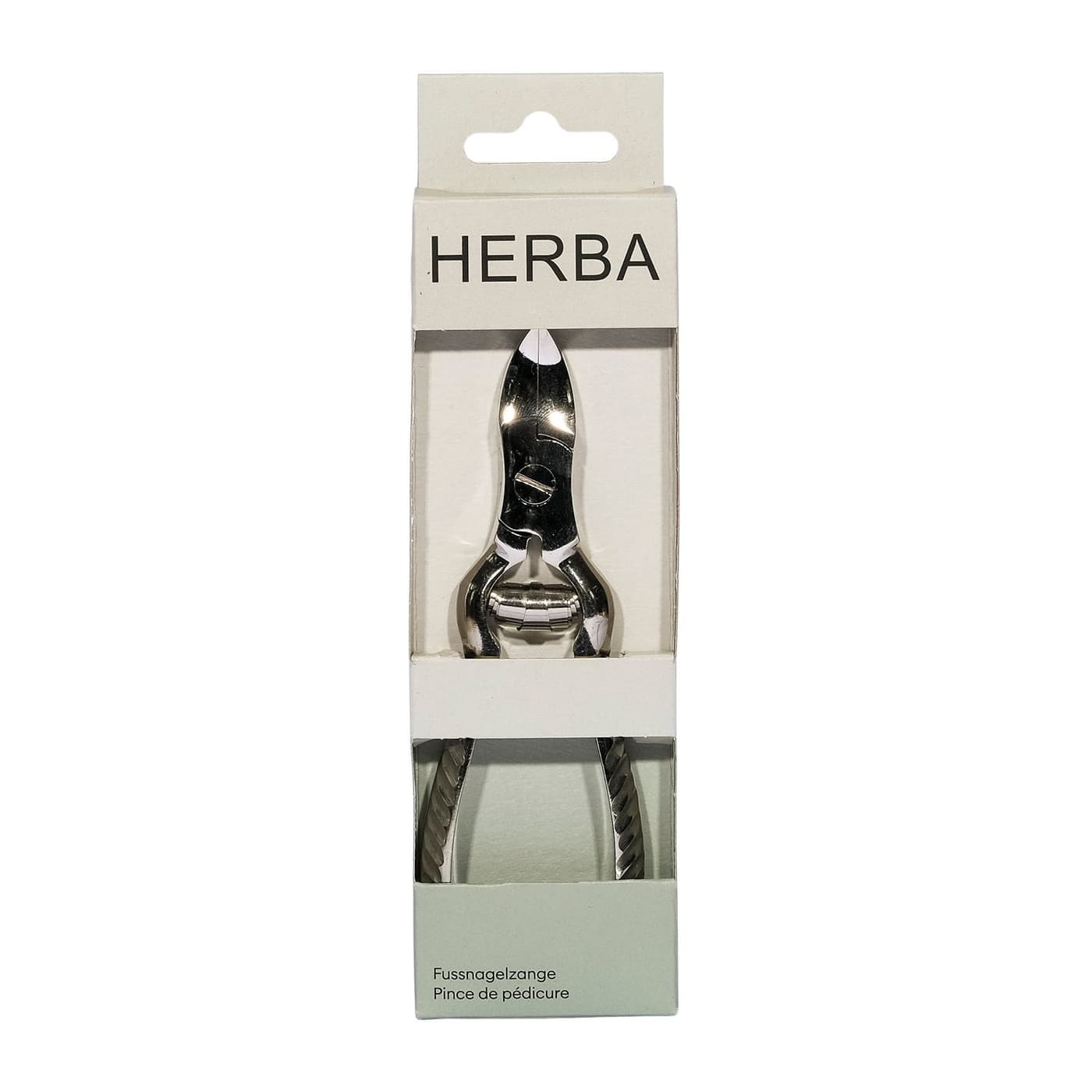 Herba - Fussnagelzange vernickelt 13 cm