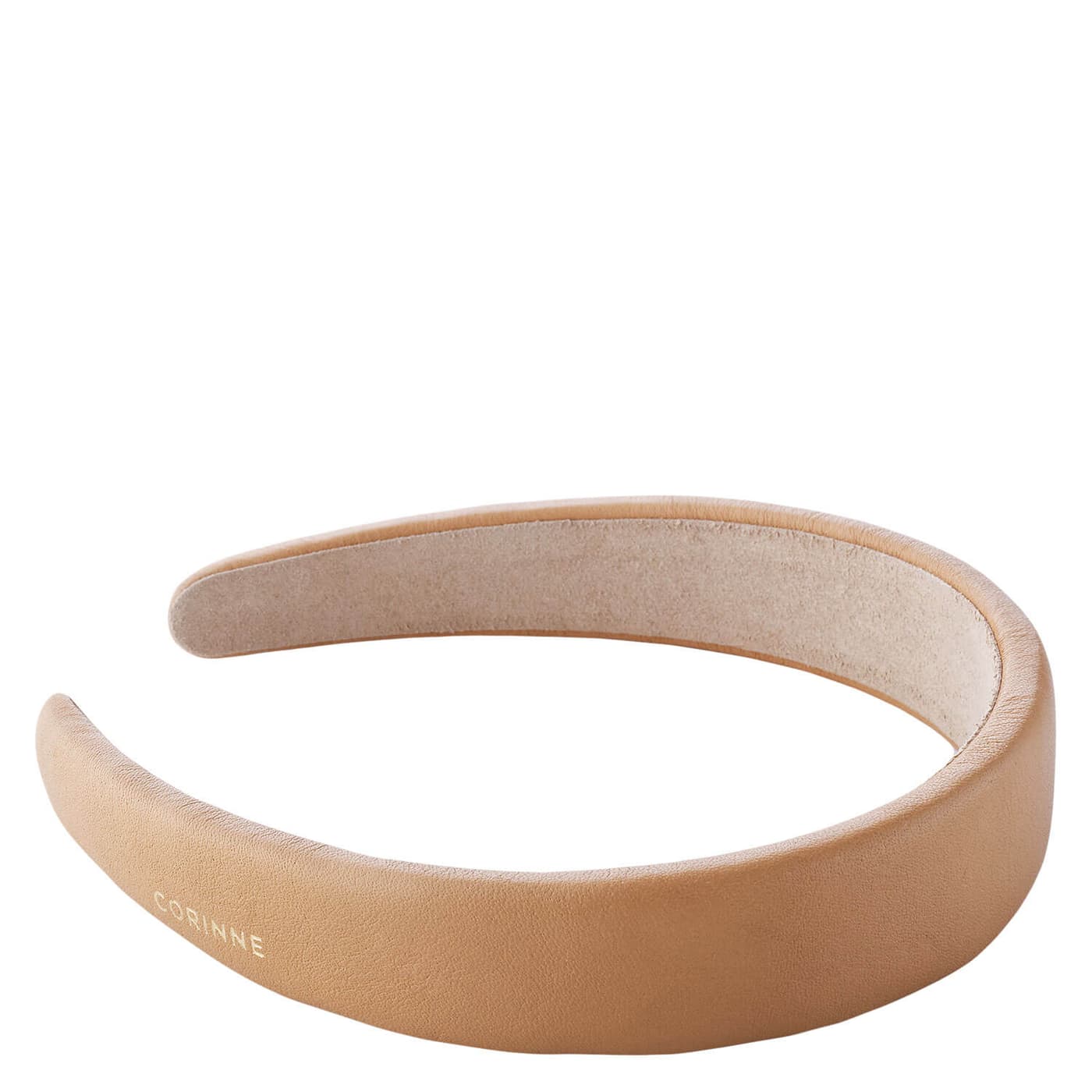 Corinne World - vegan Diadem Wide Plain Camel