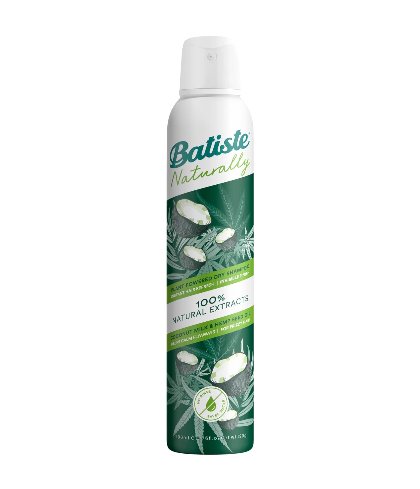 Batiste - Naturally Coconut&hemp Seed Oil Trockenshampoo