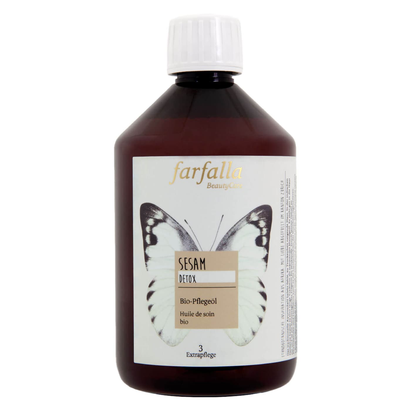 Farfalla Bio-Pflegeöl - Sesam Bio-Pflegeöl Detox