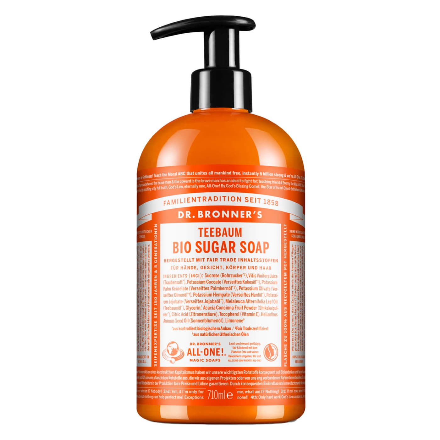 DR. BRONNER'S - Sugar Soap Teatree